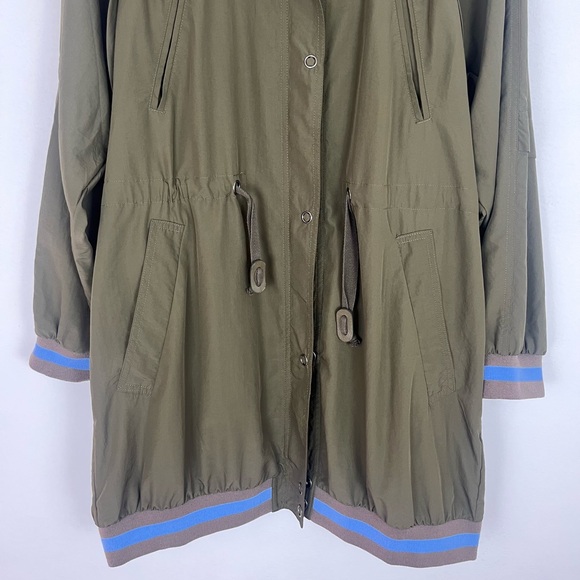 Free People Windswept Hooded Jacket Green Size Small - Picture 5 of 13